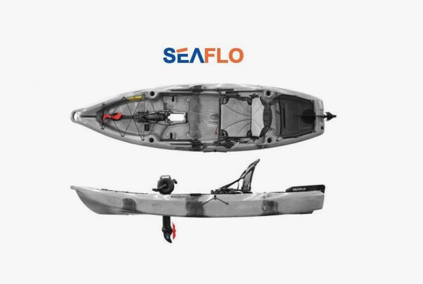 SEAFLO TEK KİŞİLİK PEDALLI KANO - 1