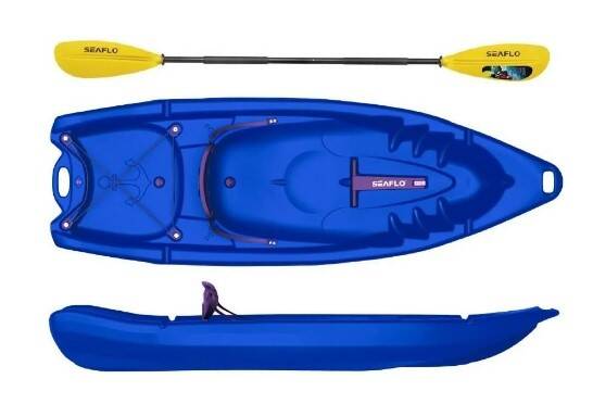 SEAFLO TEK KİŞİLİK PEDALLI KANO - 4