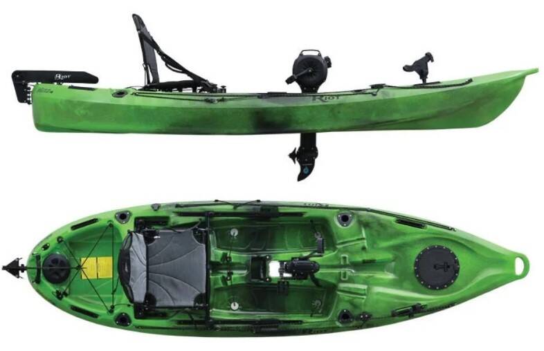 SEAFLO TEK KİŞİLİK PEDALLI KANO - 7