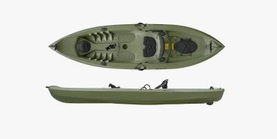 SEAFLO TEK KİŞİLİK BALIKÇI KANO YEŞİL - Seaflo