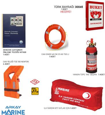 Özel Tekneler de Bulunması Zorunlu Ekipman Paket - 