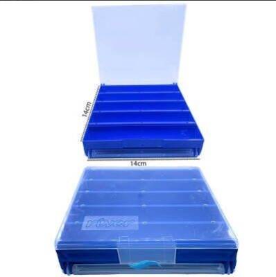 SAHTE KUTUSU, PLASTİK L, ÇİFT YÜZ, 10 GÖZ, - 2