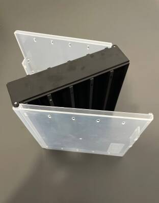 SAHTE KUTUSU, PLASTİK L, ÇİFT YÜZ, 10 GÖZ, - 3