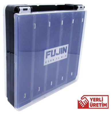 Fujin Tackle Box Çift Taraflı Maket Balık Kutusu - Fujin