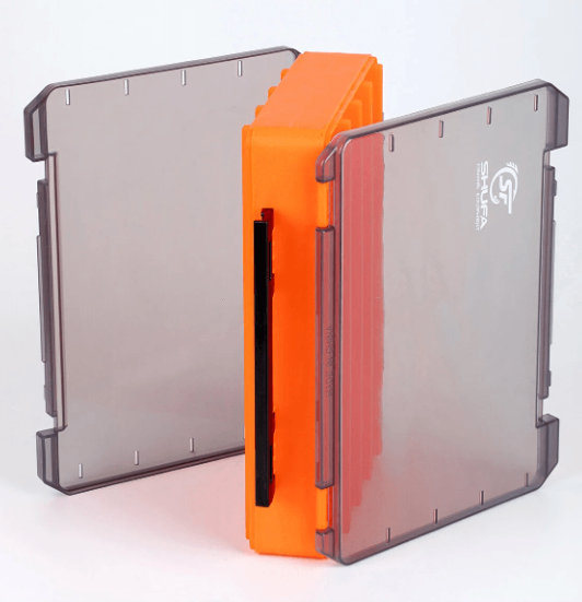 SHUFA Lure Box Çift TaraflıKutu 255mm - TuruncuPlasticbox F01 M - 1