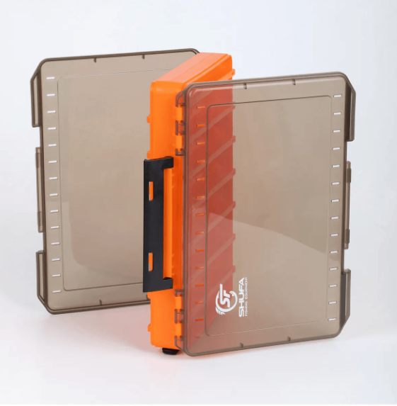 SHUFA Lure Box Çift TaraflıKutu 160mm - TuruncuPlasticbox F03 L - 1