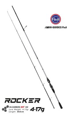 Fujin Rocker 265 cm 4-17 gr 2 Parçalı Spin Olta Kamış - Fujin