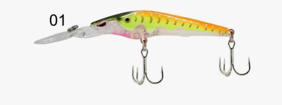 Captain 3444 Style Pike 90 mm Floating 14 gr Maket Balık - 2