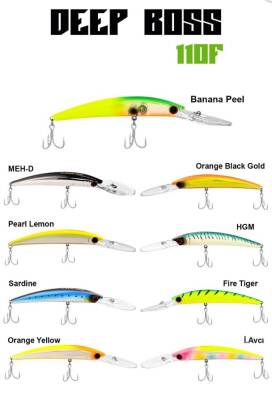 Fujin DeepBoss 110F 16gr Maket Balık - Fujin