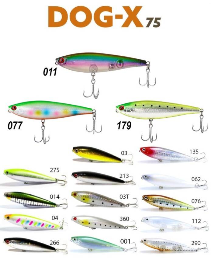 Fujin Dog-X Dx-75Sw Maket Balık - 1