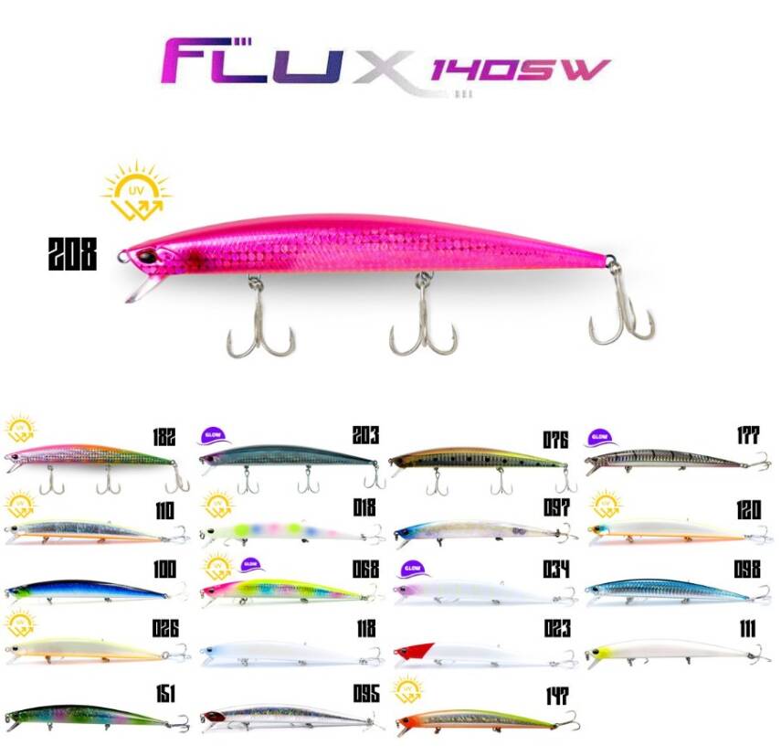 Fujin Flux 140F 140mm 18gr Maket Balık - 1