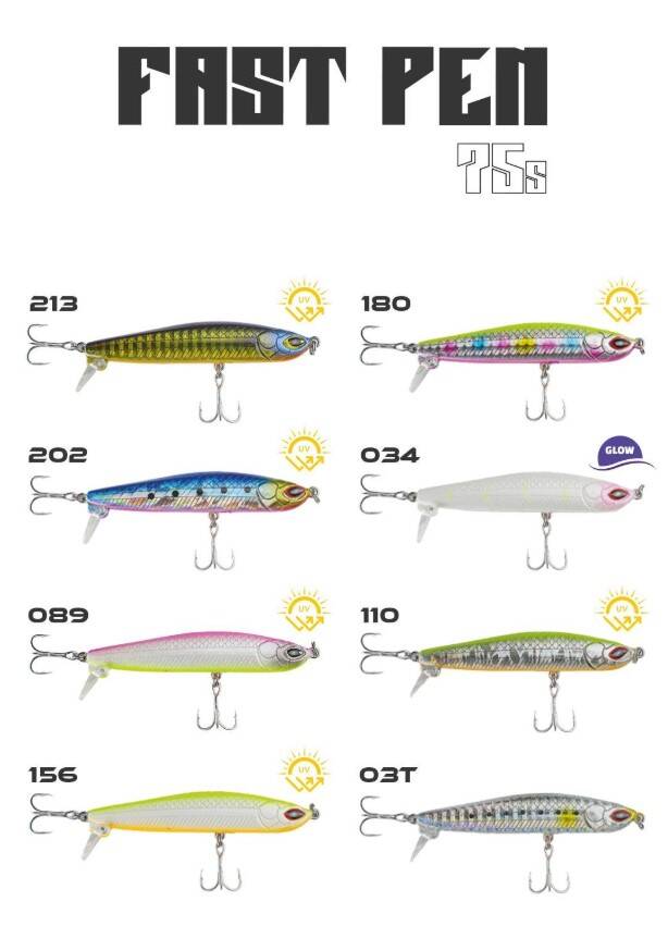 Fujin FastPen 75mm 14gr Maket Balık - 1