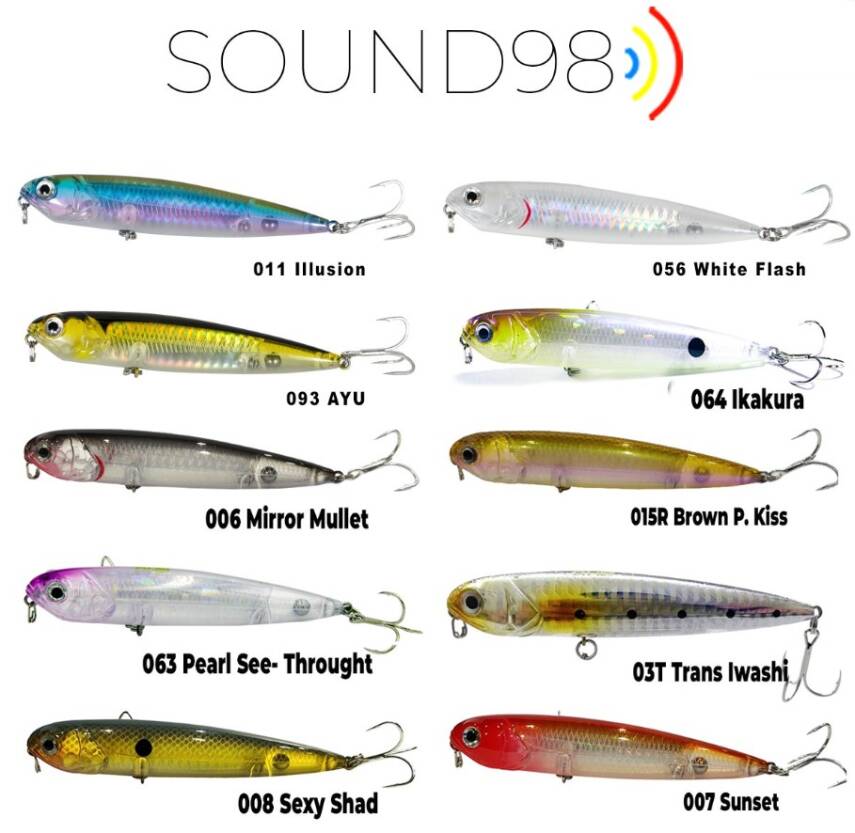 Fujin Sound98 9,8cm 10,6GR Maket Balık - 1