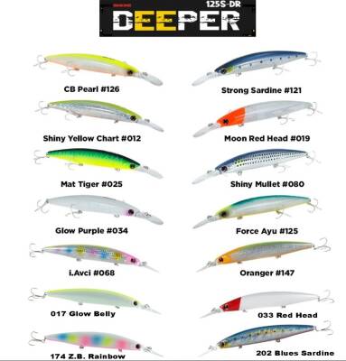 Fujin Deeper SS-DR 125mm 26gr Maket Balık - Fujin