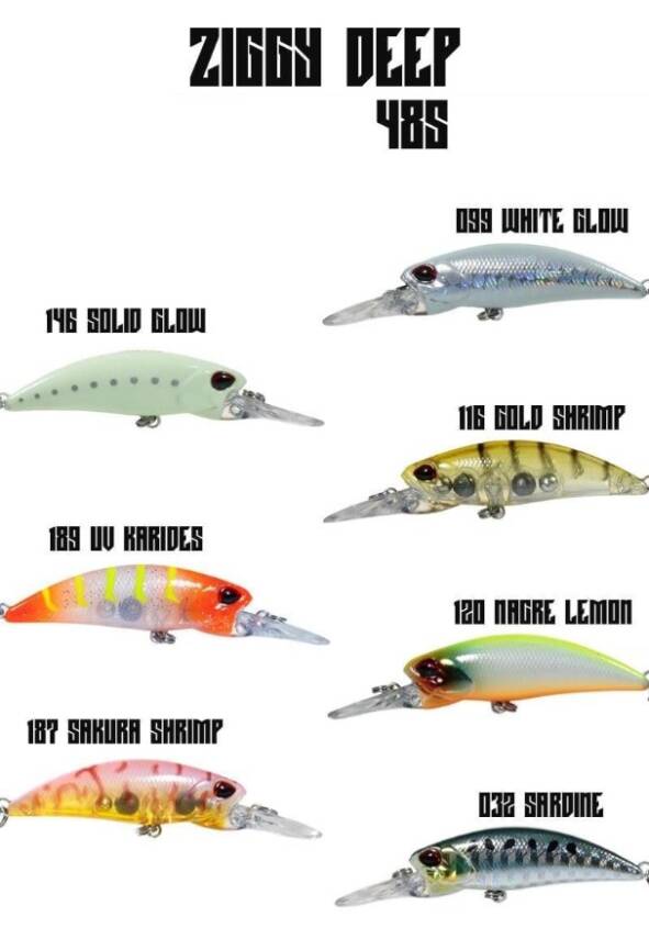 Fujin Ziggy Deep 48S Maket Balık - 1