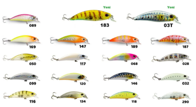 Fujin Ziggy 50mm 3.6gr Sinking LRF Maket Balık - 3