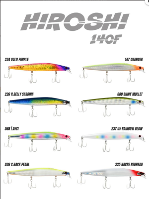 Fujin Hiroshi 140F 140mm 23gr Maket Balık - 10