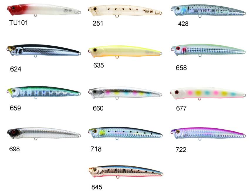 Zipbaits Skinny Pop Floating 130 Mm Su Üstü Popper 24gr Maket Balık - 1