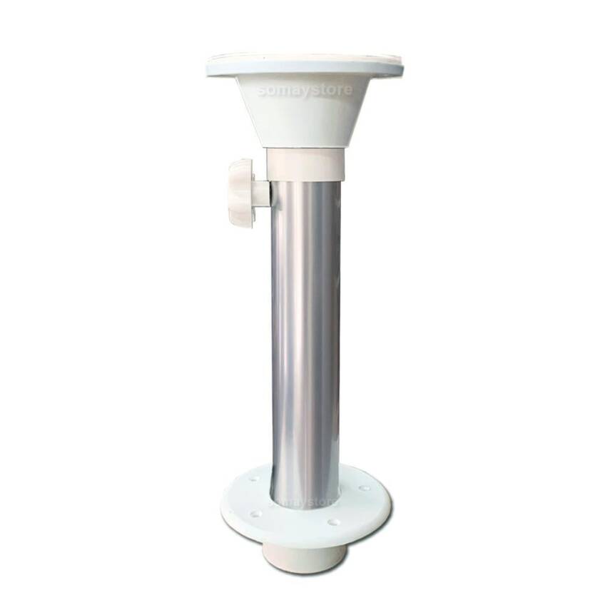 MASA AYAĞI GÖMME TELESKOPİK BEYAZ TABANLI,50-75cm - 1