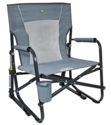  Gci Outdoor FirePit Amortisörlü Katlanır Kamp Sandalyesi-Gri - 