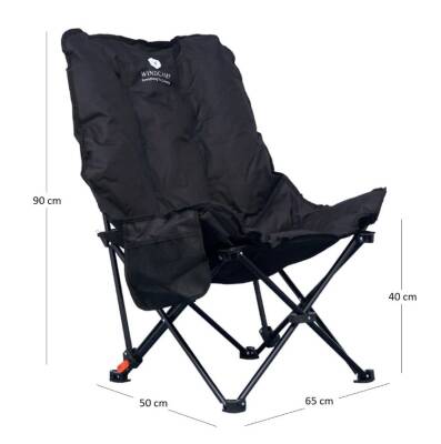 KATLANIR KAMP SANDALYESİ (BEL KORUNAKLI) - WINDCAMP