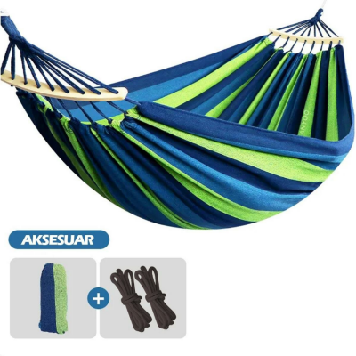 Madfox Tree Bed Lightweight Canvas Hamak-Mavi - MADFOX