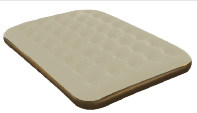 Campout Çift Kişilik Şişme Yatak-Krem - NURGAZ