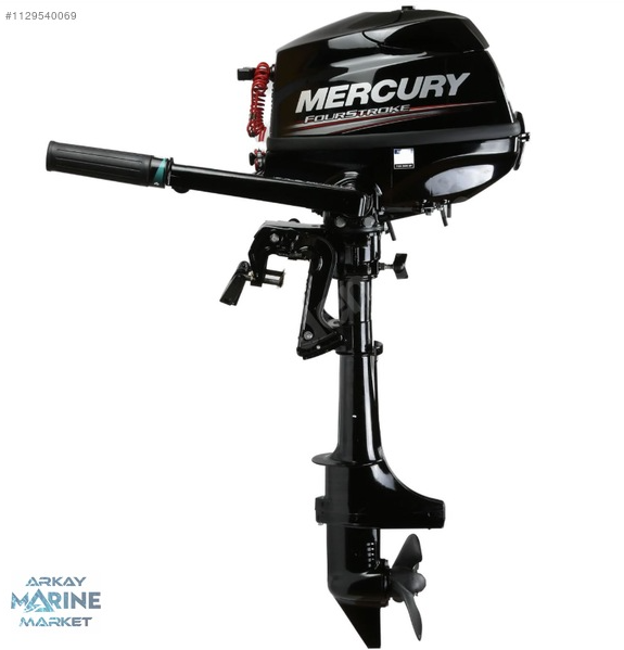 Mercury F 3.5 M HP Manuel Deniz Motoru - 1