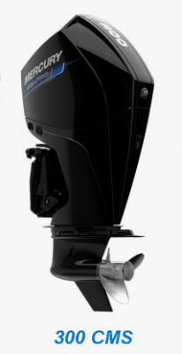 Mercury S 300 XL / CXL SeaPro DTS V8 CMS Marşlı & Direksiyonlu &Trimli & Elektronik Gaz kolu Deniz Motoru - MERCURY