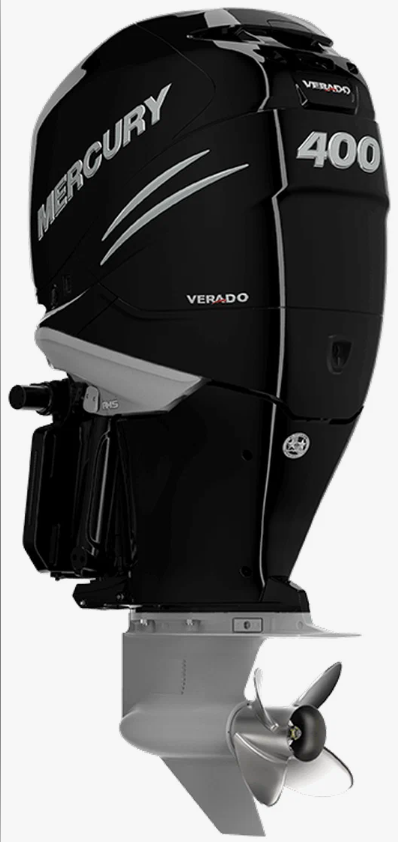 Mercury V 400 L / XL / CXL AMS DTS V10 Marşlı & Direksiyonlu & Trimli & Elektronik Gaz kolu Deniz Motoru - 1