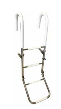 KROM MERDİVEN KATLANIR 4 BASAMAKLI - 1