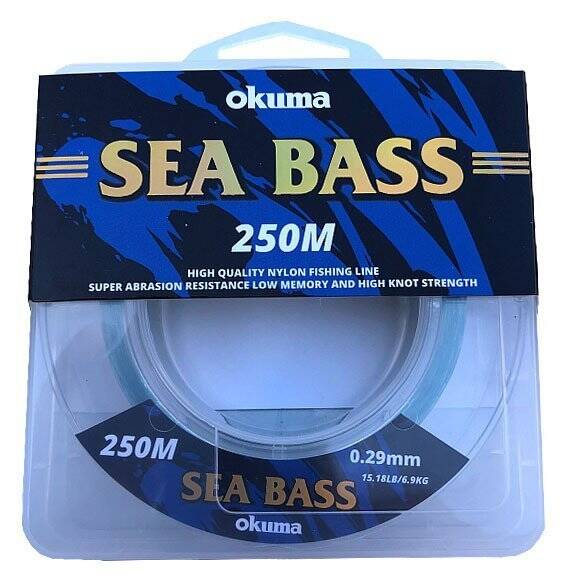 Okuma Sea Bass Nylon Moss Green Color 250M Olta Misinasi - 1