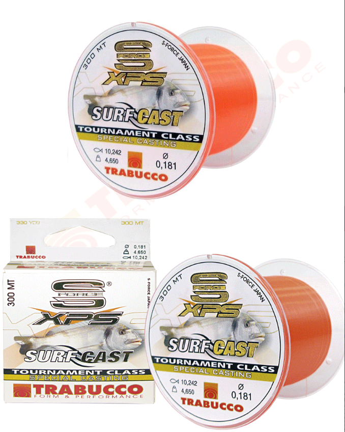 Trabucco S-Force XPS Surf Cast 300m Olta Misinası - 1