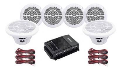 SOUNDPOWER BLUETOOTH AMFİ'Lİ HOPARLÖR SETİ - 