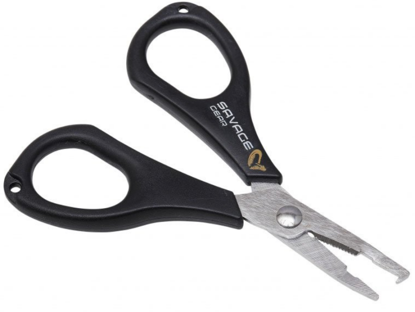 Savage Gear Braid and Splitring Scissors 11 cm - 1