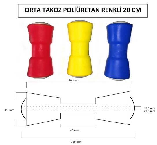ORTA TAKOZ 20 CM'LİK POLİÜRETAN - 1