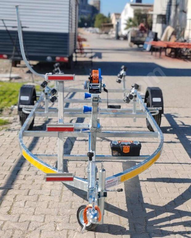 4.5 - 5 METRE TEKNE TAŞIMA RÖMORKU 40*80 ŞASE - 1