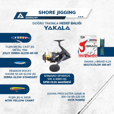 Shore Jigging Avantaj Paket Set! - 