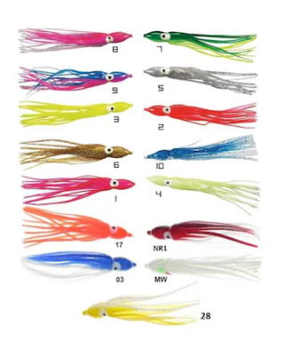 Fladen 5 Cm Ahtapot Silikon Yem - 