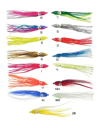 Fladen 5 Cm Ahtapot Silikon Yem - 5