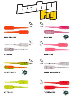 Fujin Baby FRY 2cm LRF Silikon Yem - Fujin