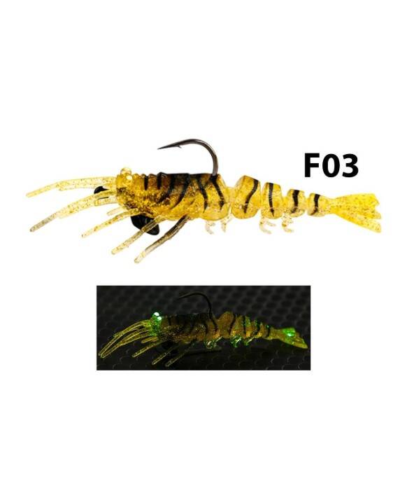 Fujin Shrimper 75mm 8.5gr Silikon Karides - 4
