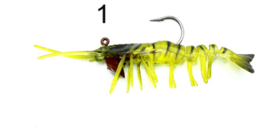 Captain 3049 Magic Shrimp 3D 76mm 5.5gr Silikon Karides Yem - 2