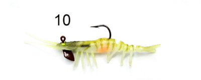 Captain 3049 Magic Shrimp 3D 76mm 5.5gr Silikon Karides Yem - 3