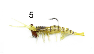 Captain 3049 Magic Shrimp 3D 76mm 5.5gr Silikon Karides Yem - 7