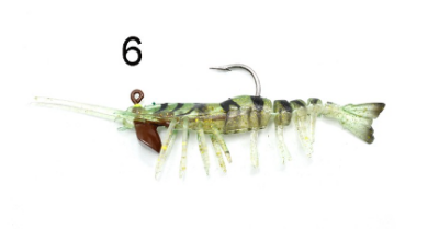 Captain 3049 Magic Shrimp 3D 76mm 5.5gr Silikon Karides Yem - 8