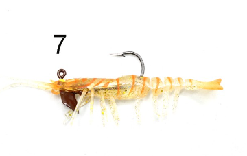 Captain 3049 Magic Shrimp 3D 76mm 5.5gr Silikon Karides Yem - 9