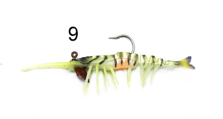 Captain 3049 Magic Shrimp 3D 76mm 5.5gr Silikon Karides Yem - 11