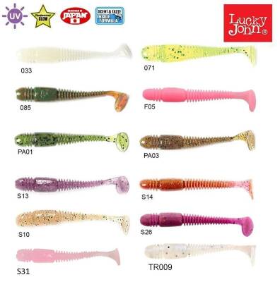 Lucky John Tioga 2'' (5.1 cm) Silikon Yem - LUCKY JHON