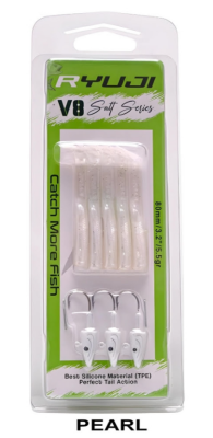 Ryuji V8 Silikon 8 Cm 5.5 Gr Silikon Maket Yem - 2